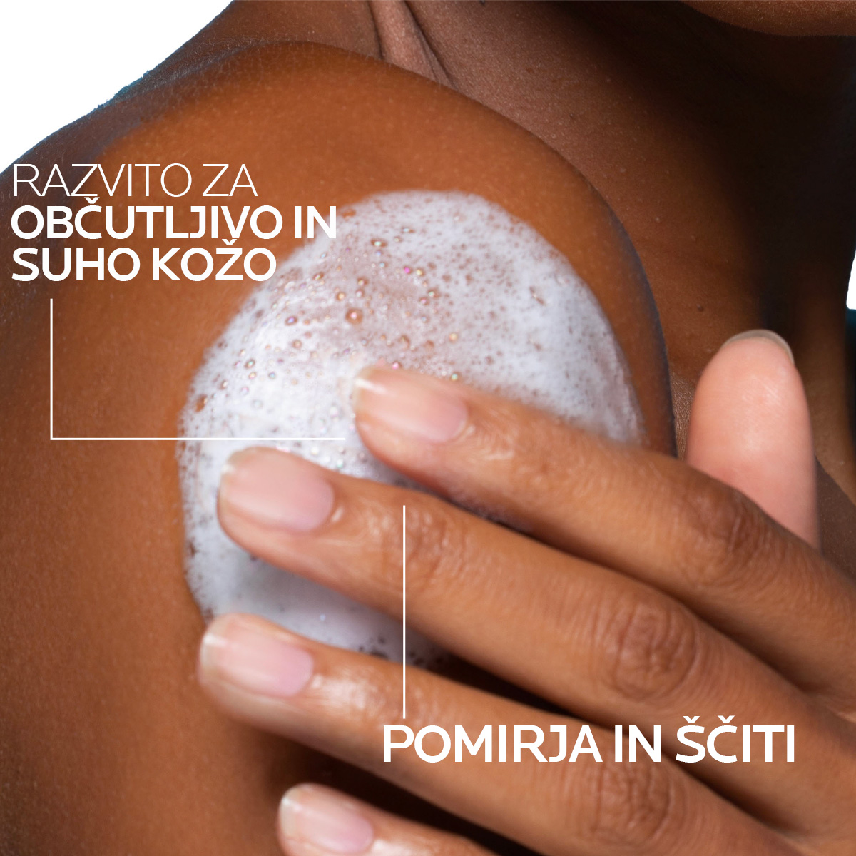 Lipikar Gel Lavant gel za prhanje za občutljivo in suho kožo – La Roche-Posay, 400 ml refill