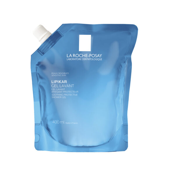 Lipikar Gel Lavant gel za prhanje za občutljivo in suho kožo – La Roche-Posay, 400 ml refill