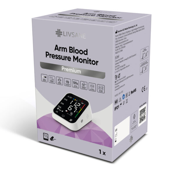 Livsane merilnik krvnega tlaka – premium