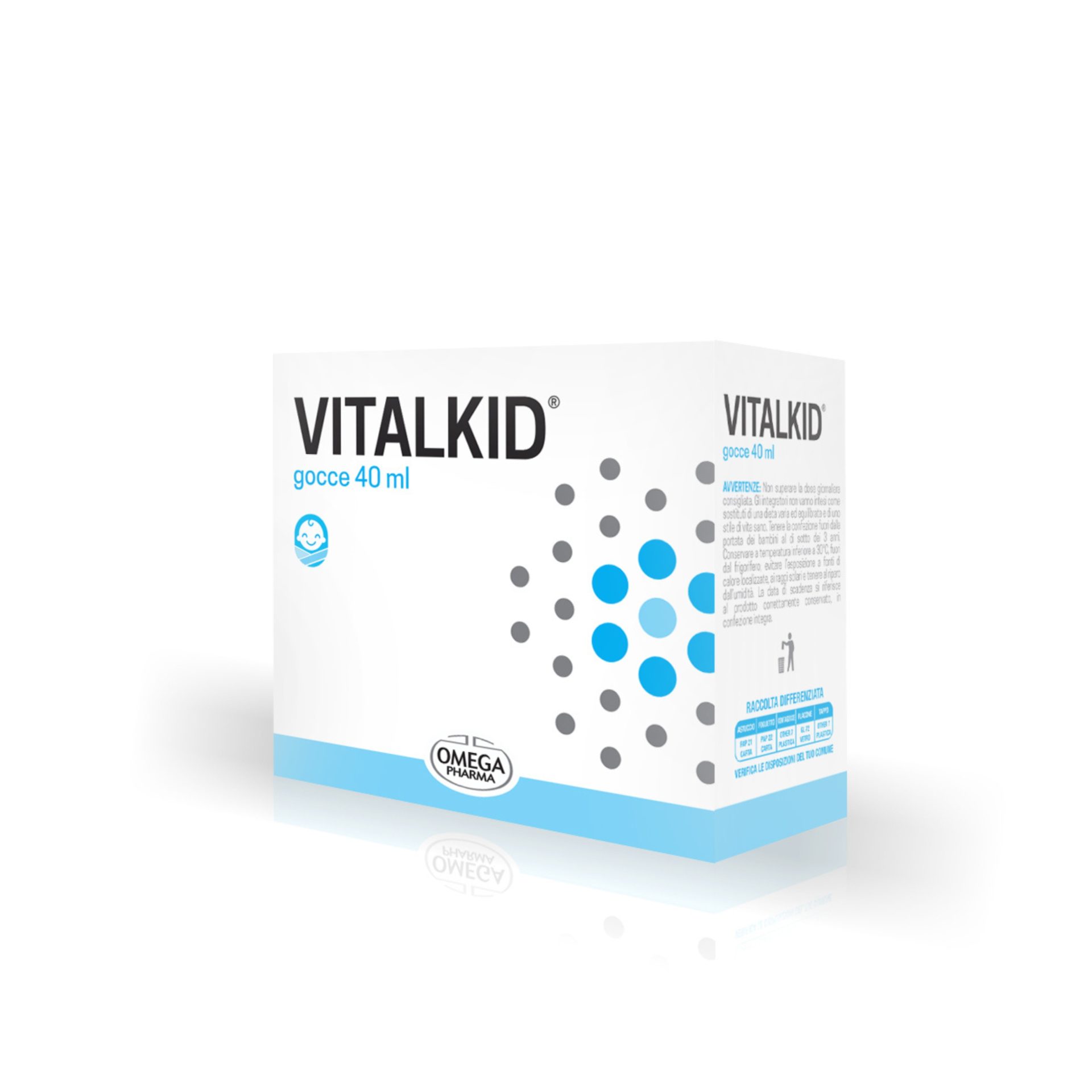 Vitalkid kapljice, 2 x 20 ml