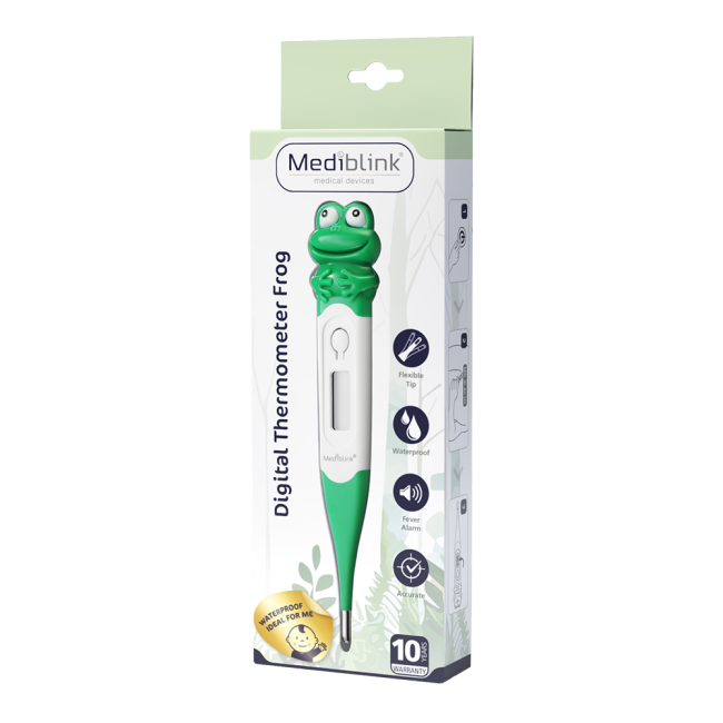 Mediblink M378 digitalni termometer – žaba, 1 termometer