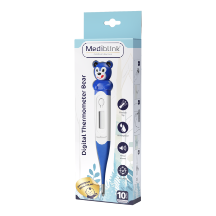 Mediblink M376 digitalni termometer – medved, 1 termometer