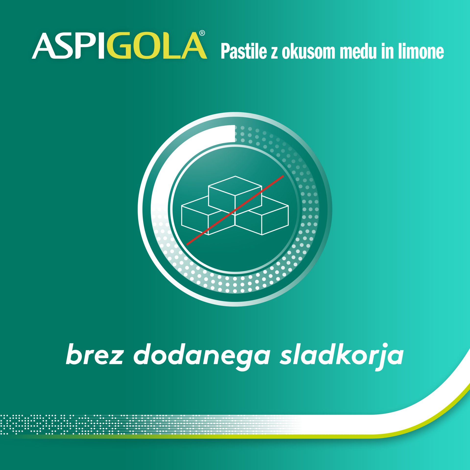 Aspigola 8,75 mg pastile z okusom medu in limone, 16 pastil