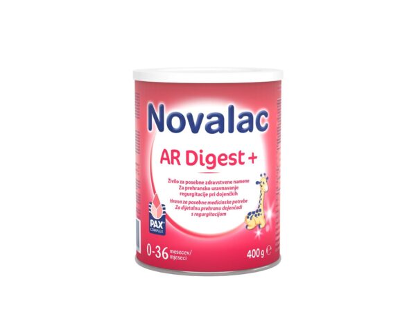 Novalac AR Digest+ mleko za dojenčke s polivanjem (0-36 mesecev),  400 g