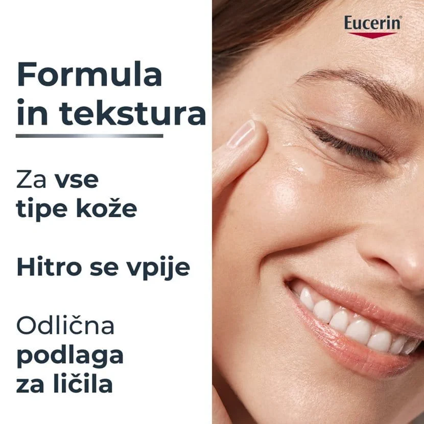 Eucerin Hyaluron-Filler dnevna krema ZF30 za vse tipe kože s trojnim učinkom – refill, 50 ml
