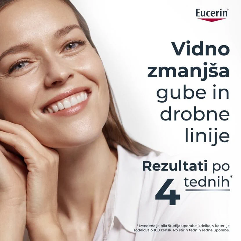 Eucerin Hyaluron-Filler dnevna krema ZF30 za vse tipe kože s trojnim učinkom – refill, 50 ml