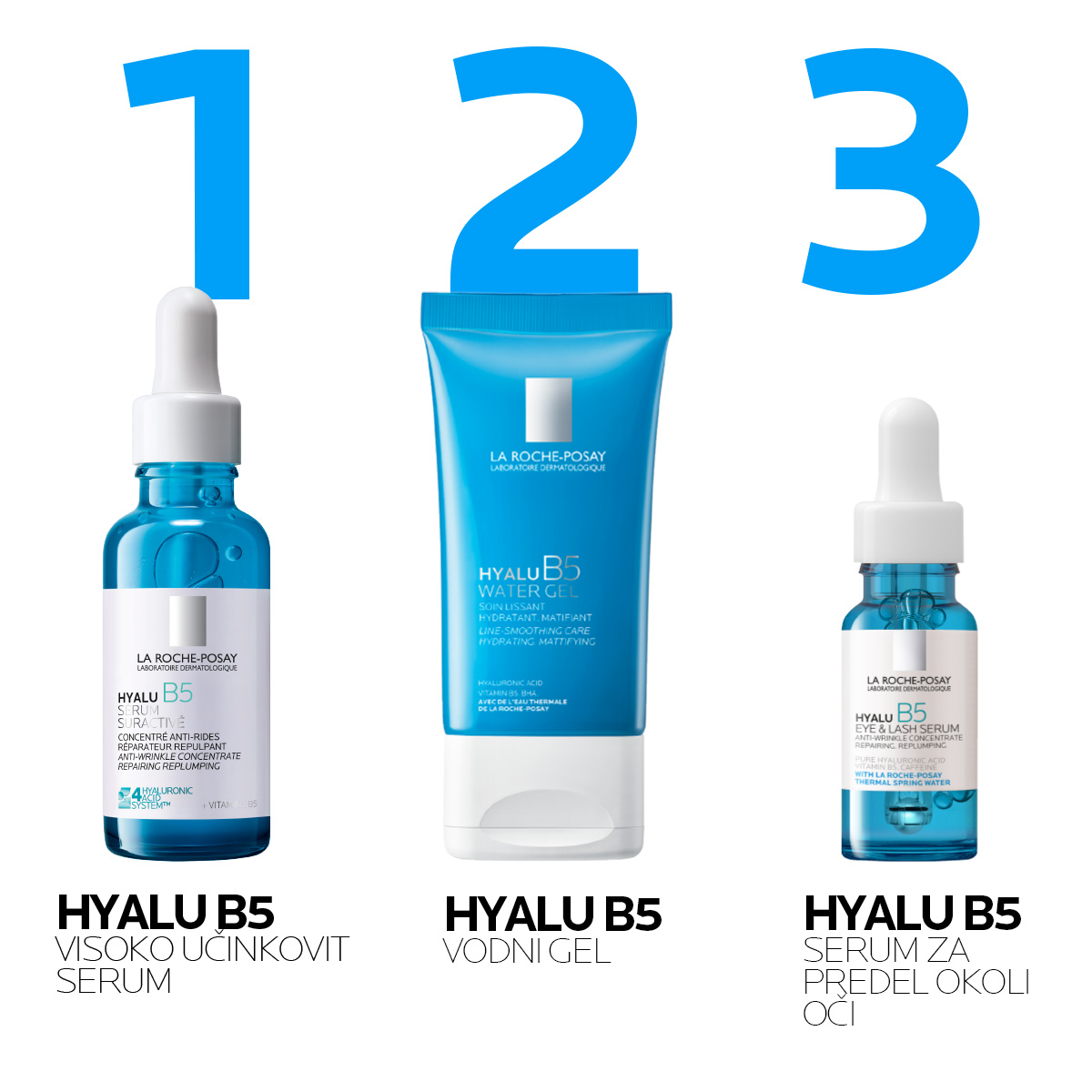 LRP Hyalu B5 vodni gel, 40 ml
