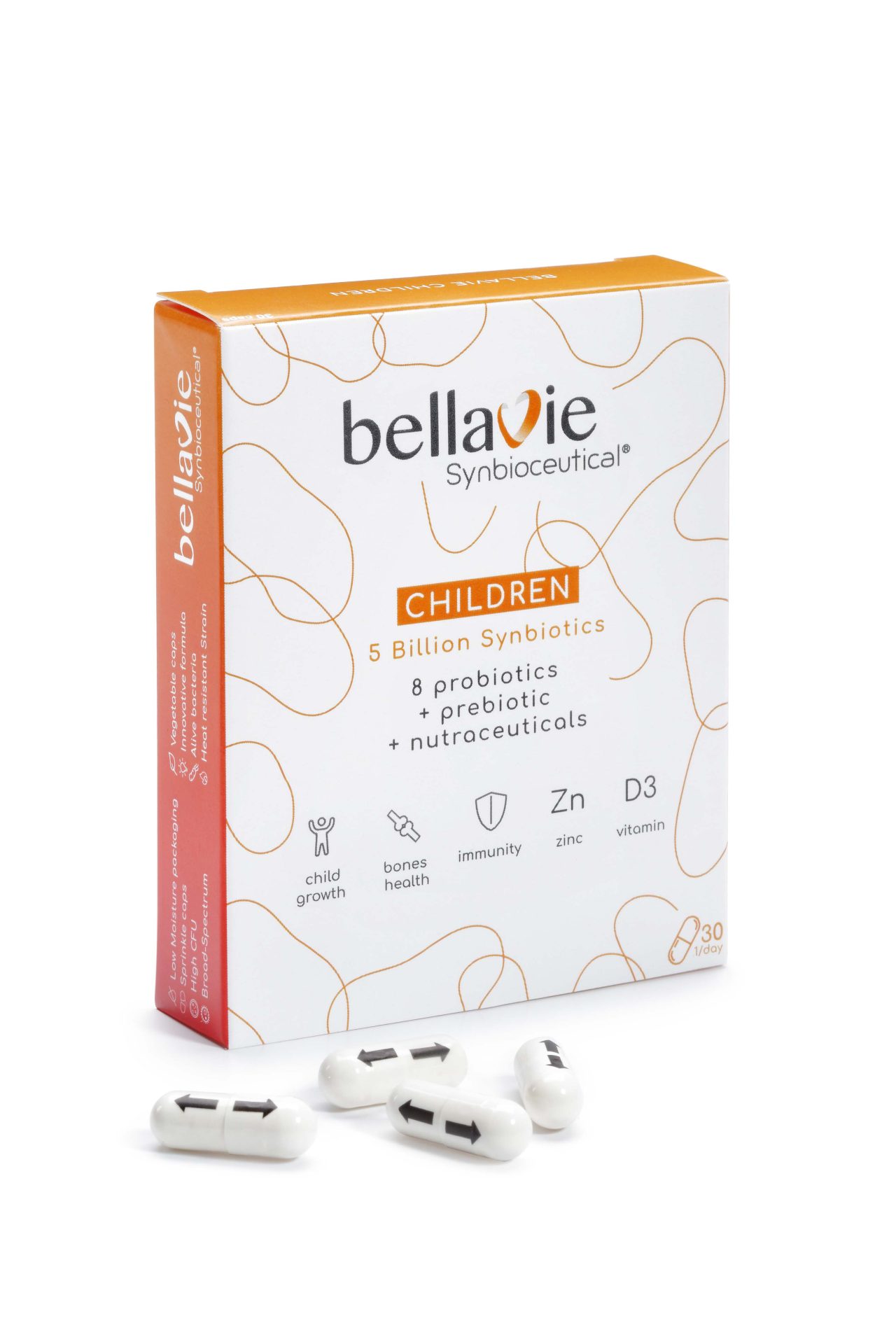 Bellavie Synbioceutical Children kapsule, 30 kapsul