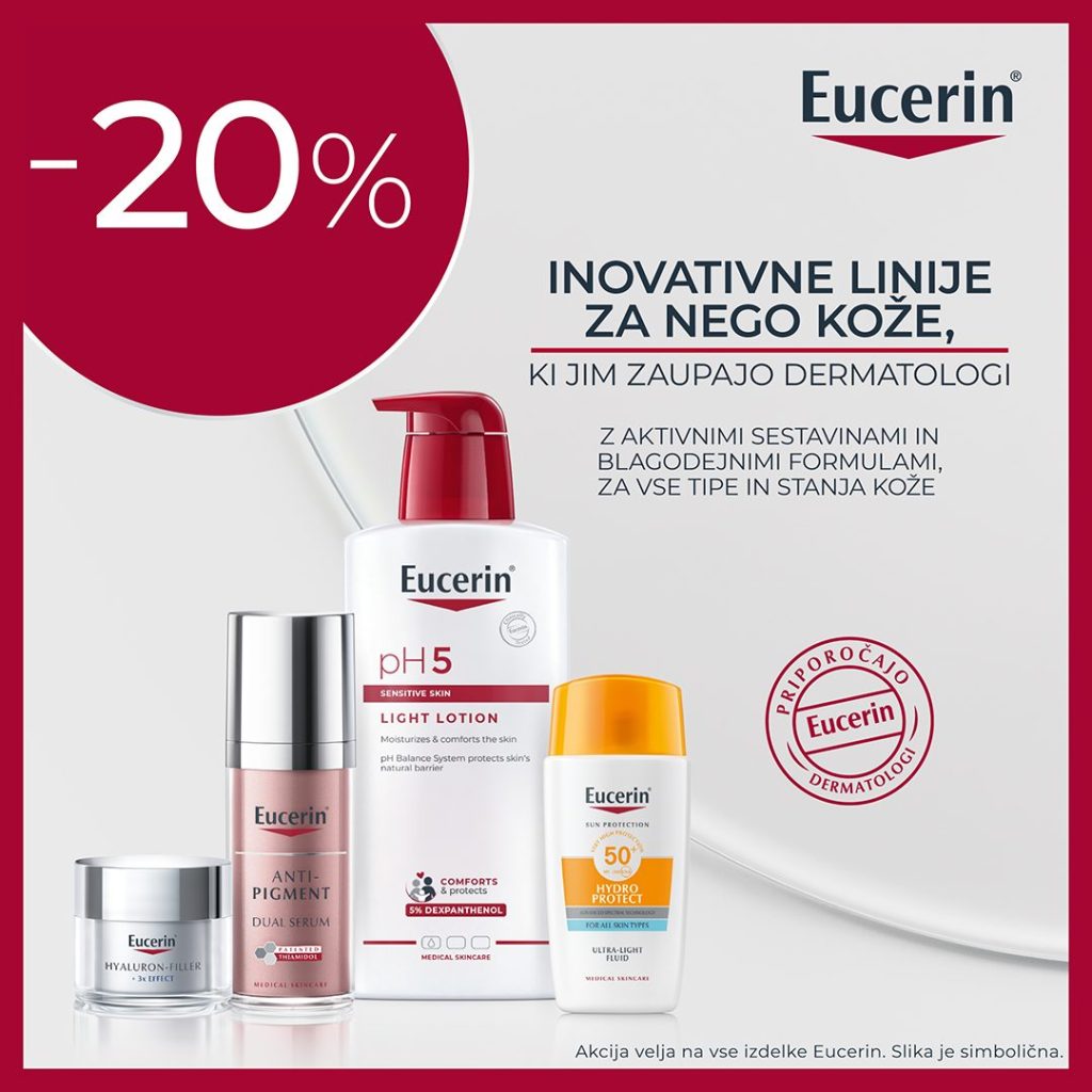 Eucerin >> 20% ugodneje