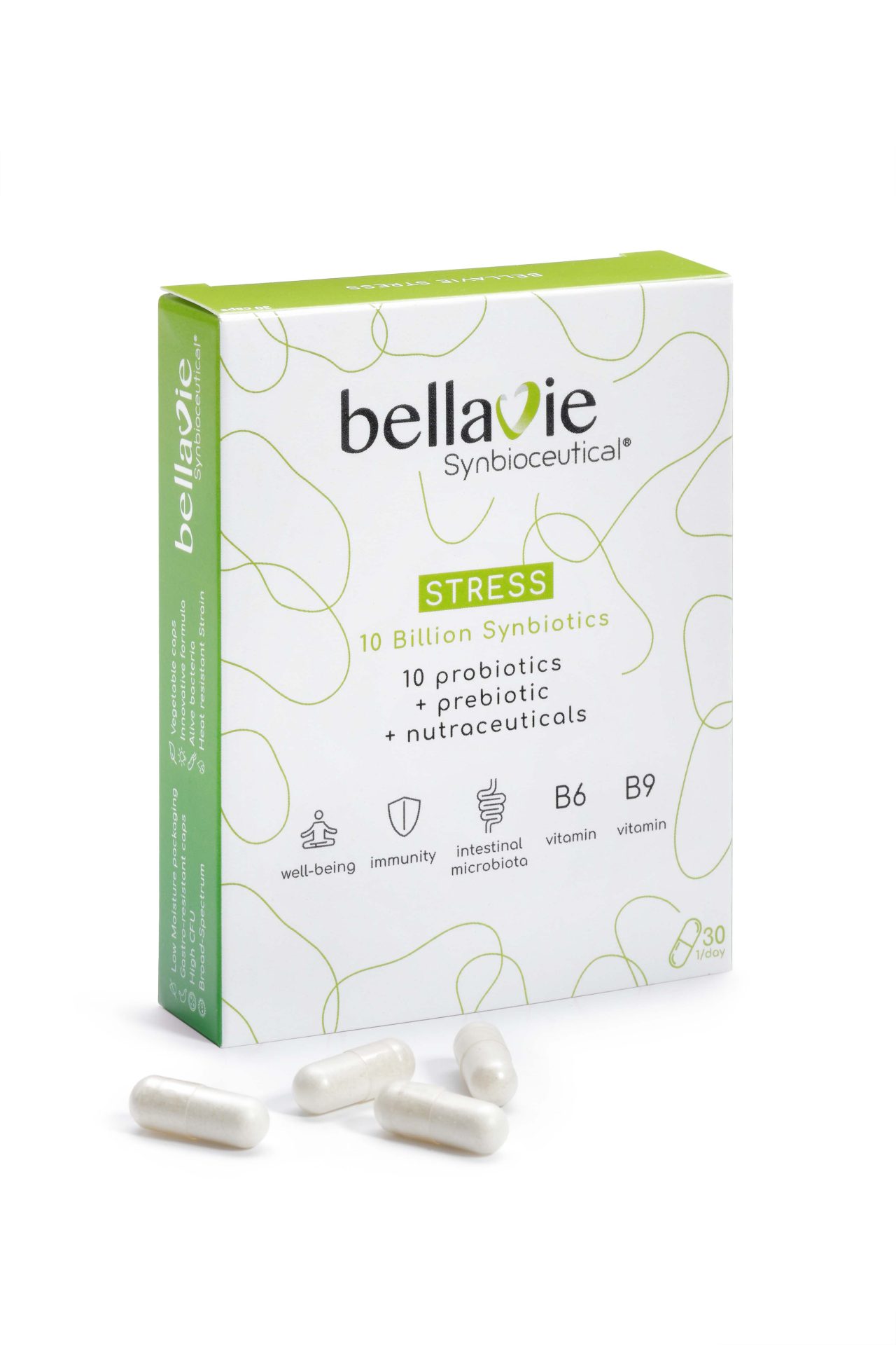 Bellavie Synbioceutical Stress kapsule, 30 kapsul