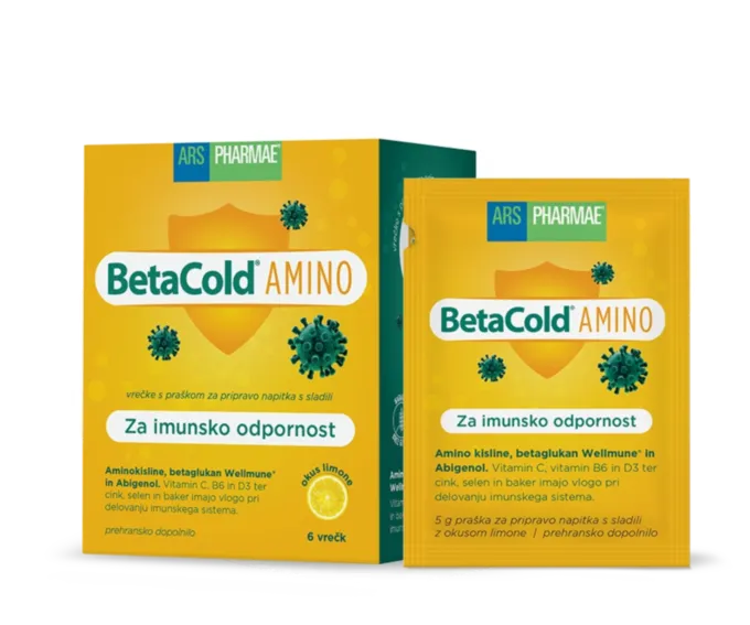 Ars Pharmae BetaCold Amino vrečke, 6 x 5 g