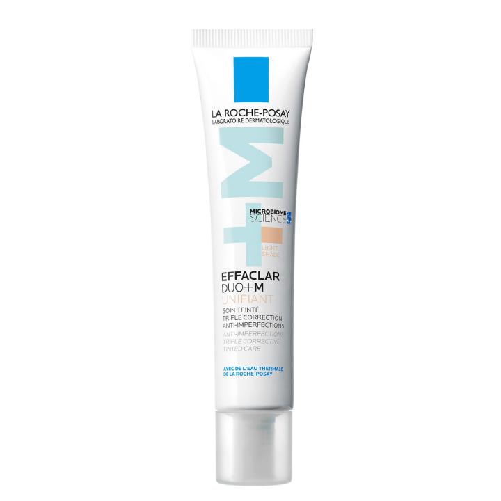 LRP Effaclar Duo+M tonirana trojna korektivna nega proti nepopolnostim (odtenek light), 40 ml