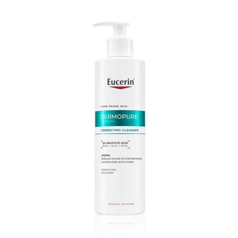 Eucerin DermoPure Clinical obnovitveni čistilni gel, 400 ml