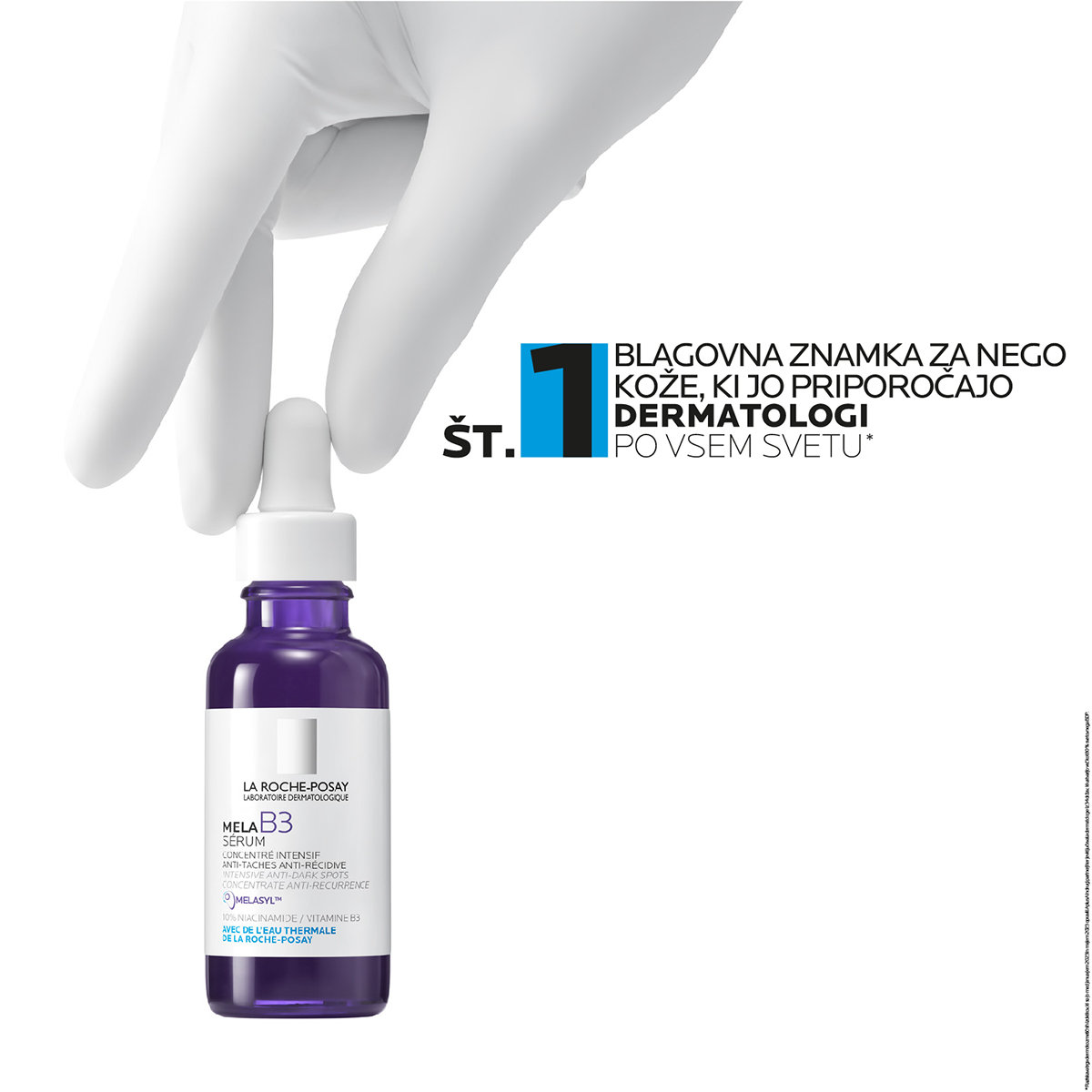 LRP Mela B3 serum proti temnim lisam in njihovim ponovitvam, 50 ml