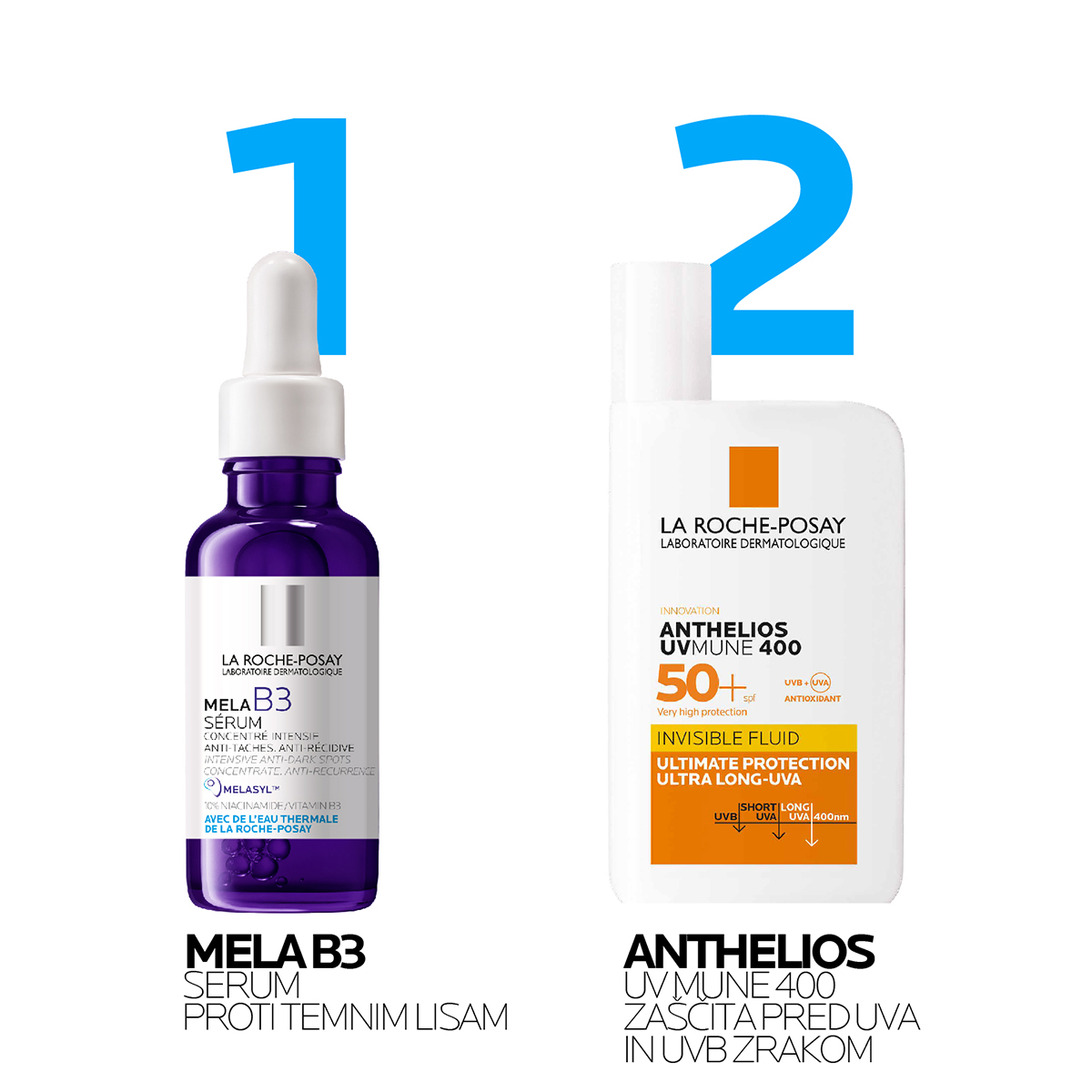 LRP Mela B3 serum proti temnim lisam in njihovim ponovitvam, 50 ml