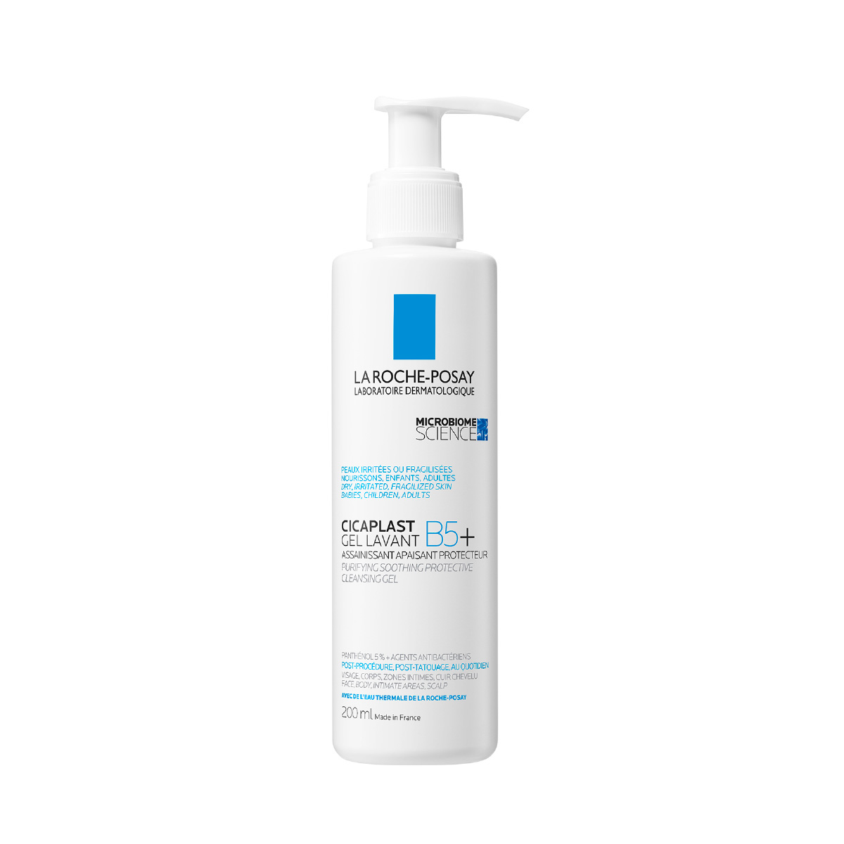 LRP Cicaplast Gel Lavant B5+ umirjevalni in zaščitni gel za vsakodnevno umivanje, 200 ml