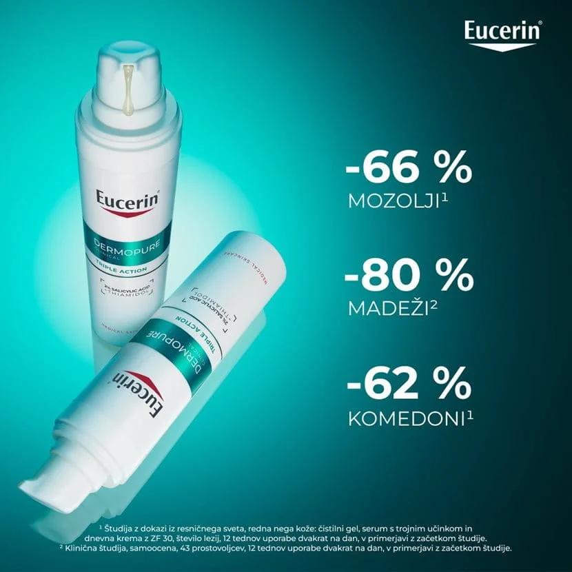 Eucerin DermoPure Clinical serum s trojnim učinkom, 40 ml