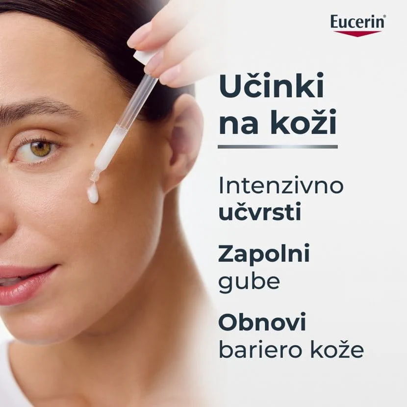 Eucerin Hyaluron Filler + 3x Effect učvrstitveni serum, 30 ml