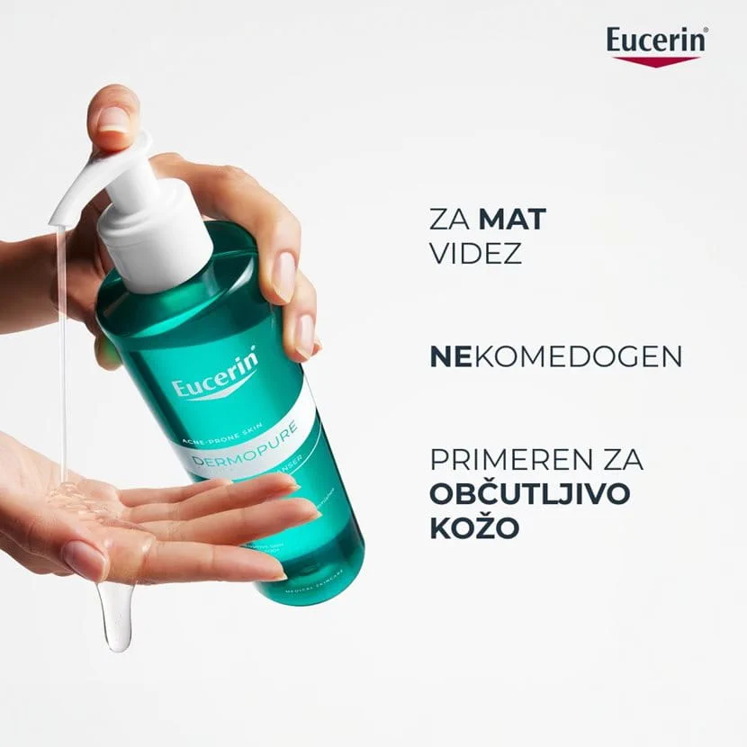 Eucerin DermoPure Clinical čistilni gel, 400 ml