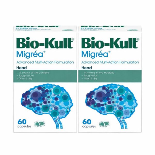 Bio-Kult Migrea kapsule paket, 2 x 60 kapsul
