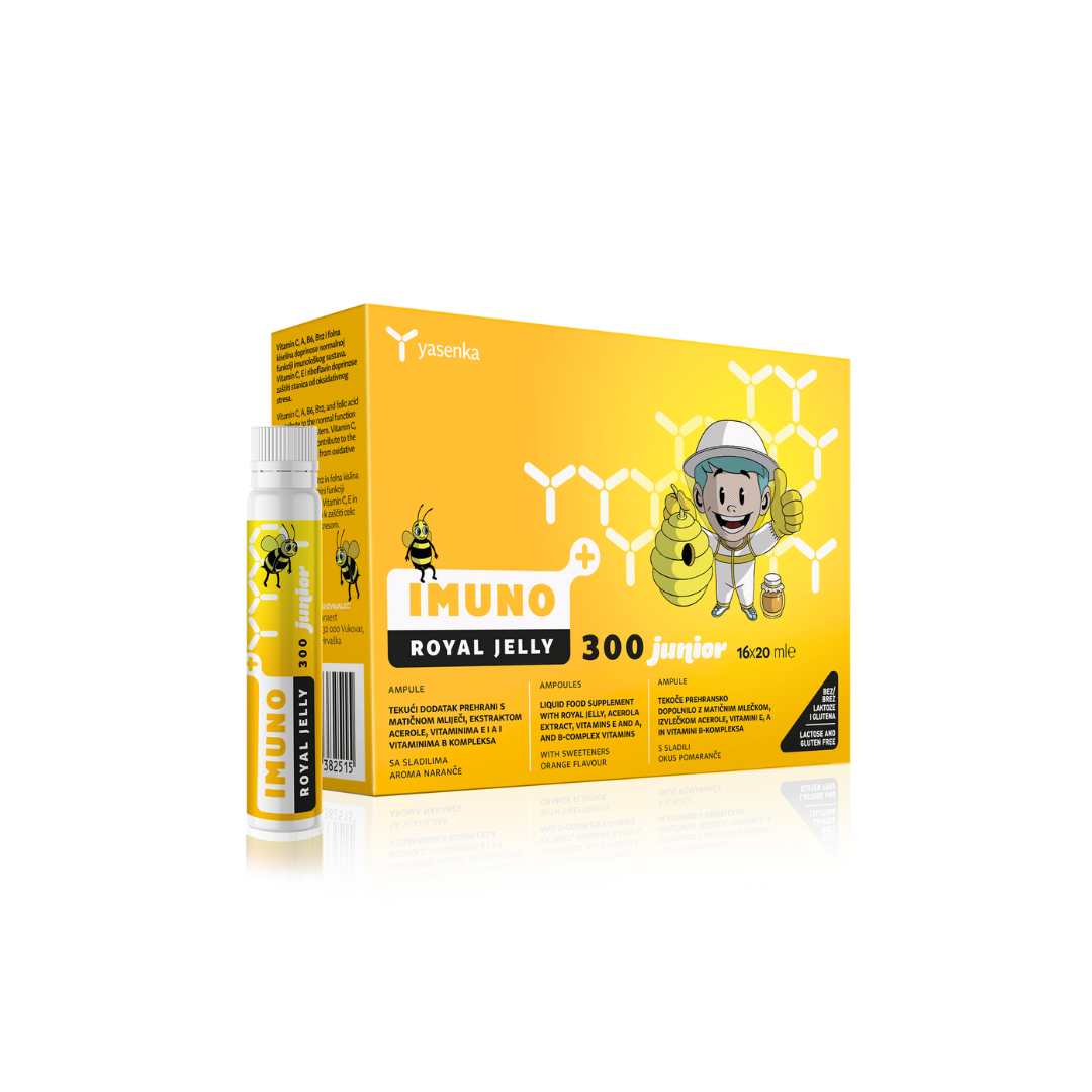 Yasenka Imuno Royal Jelly 300 Junior ampule, 16 x 20 ml