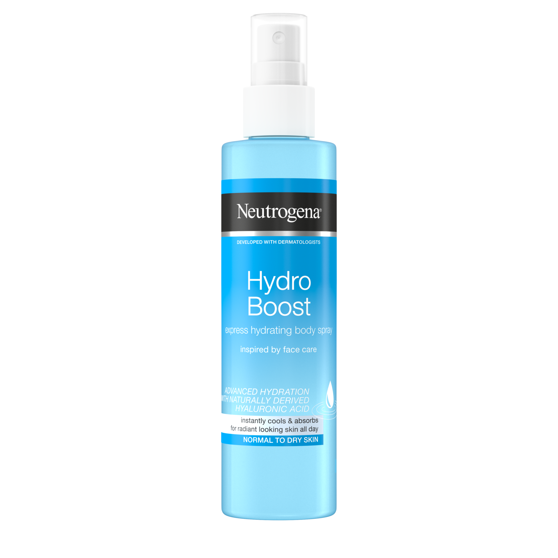 Neutrogena Hydro Boost vlažilno pršilo za telo, 200 ml