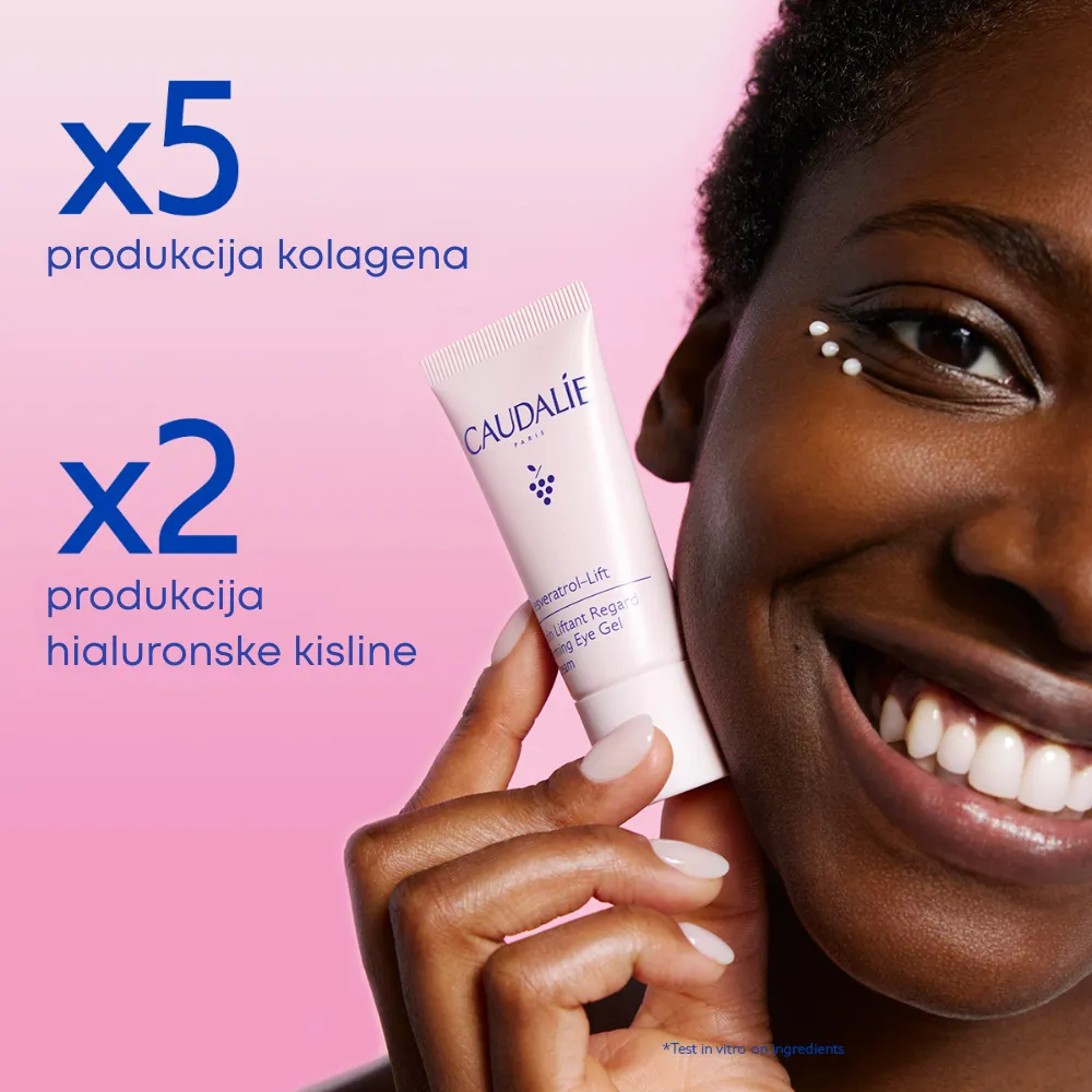 Caudalie Resveratrol-lift balzam za lifting področja okoli oči, 15 ml