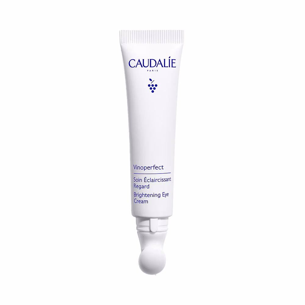 Caudalie Vinoperfect posvetlitvena krema za področje okrog oči s kofeinom, 15 ml