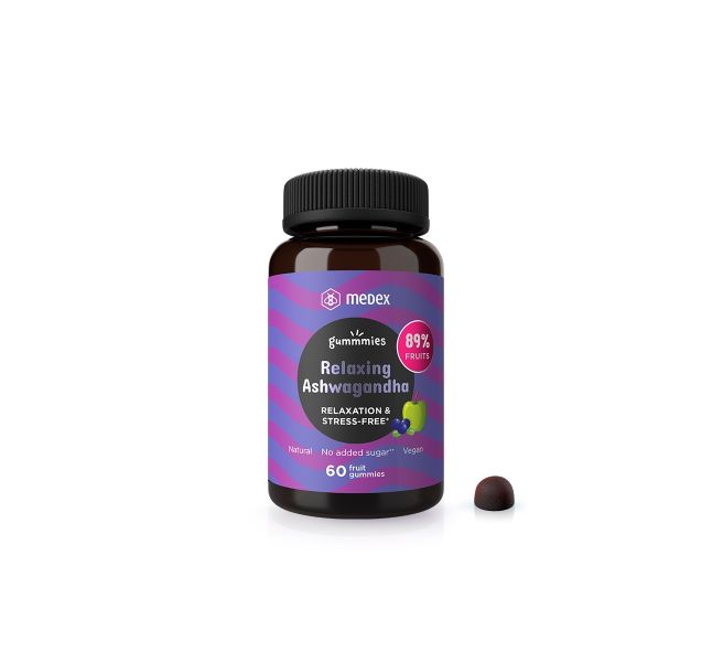 Medex Relaxing Ashwagandha sadni bonboni, 60 bonbonov