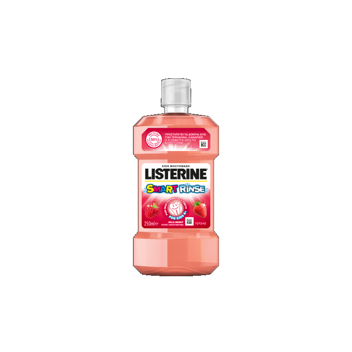 Listerine Smart Rinse Kids Mild Berry ustna voda, 250 ml