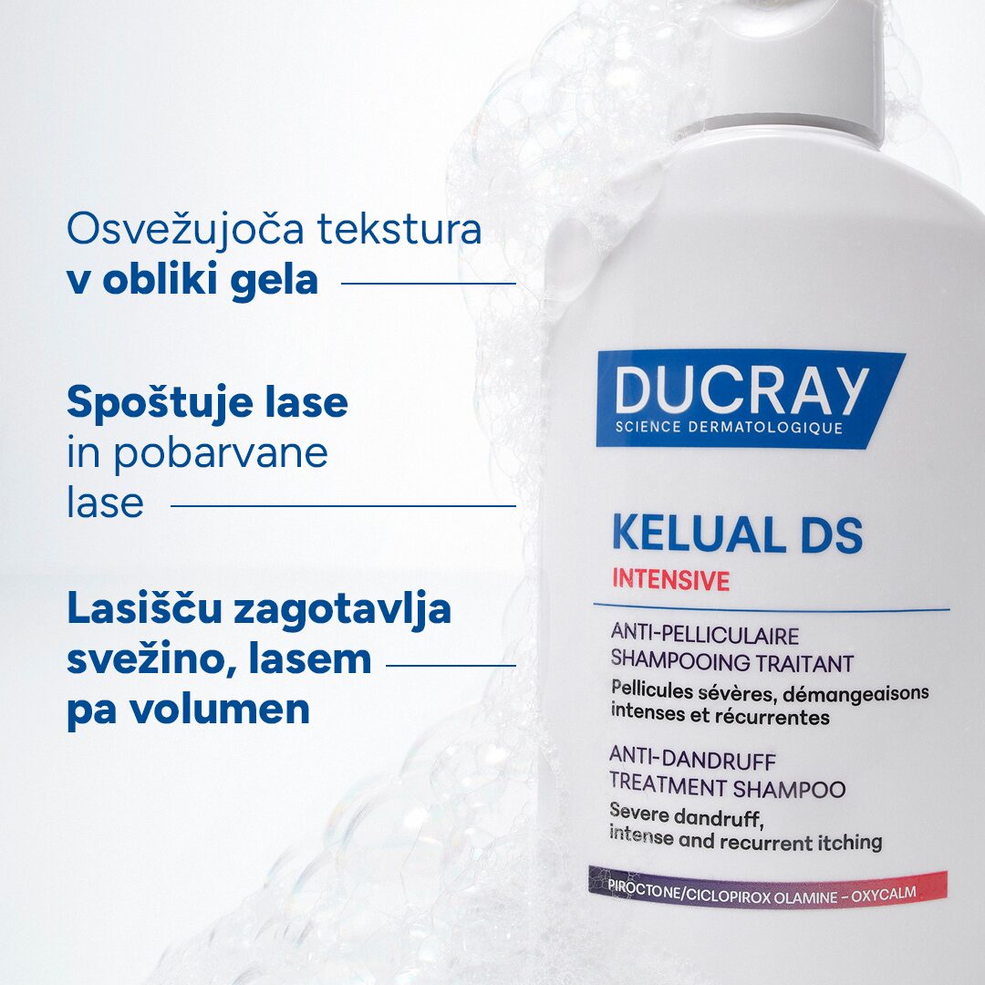 Ducray Kelual DS Intensive šampon proti prhljaju, 100 ml