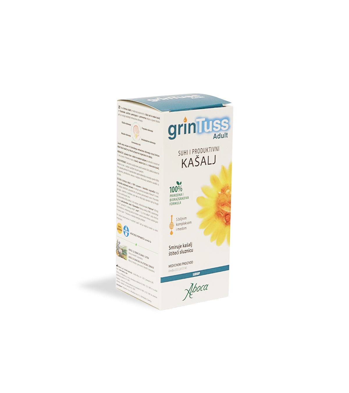 Grintuss Adult sirup, 180 g