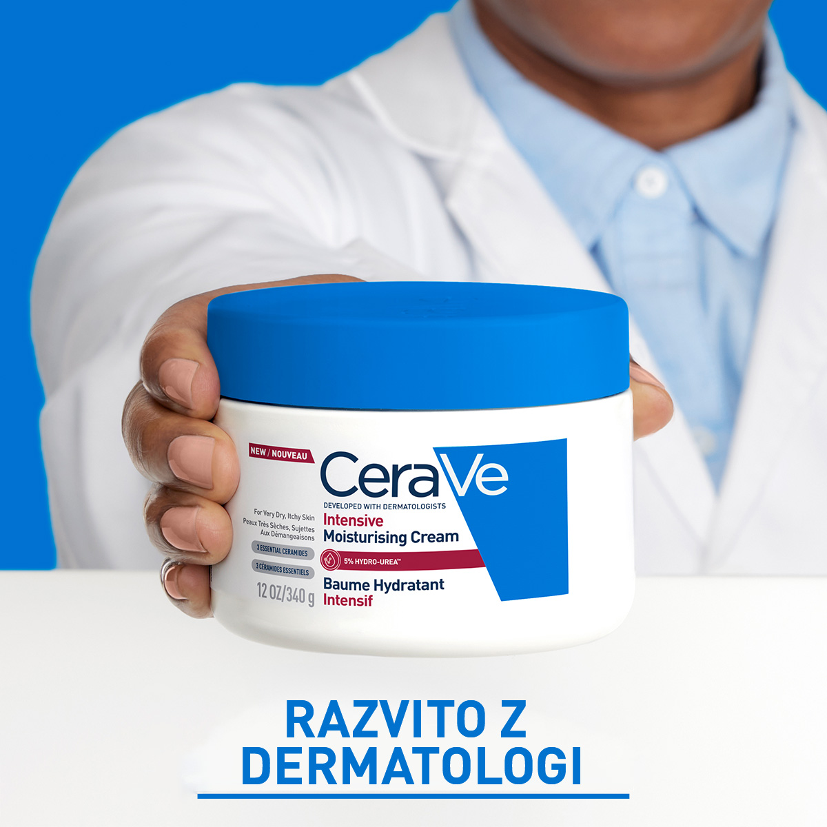 CeraVe intenzivna vlažilna krema s hydro-ureo, 340 g
