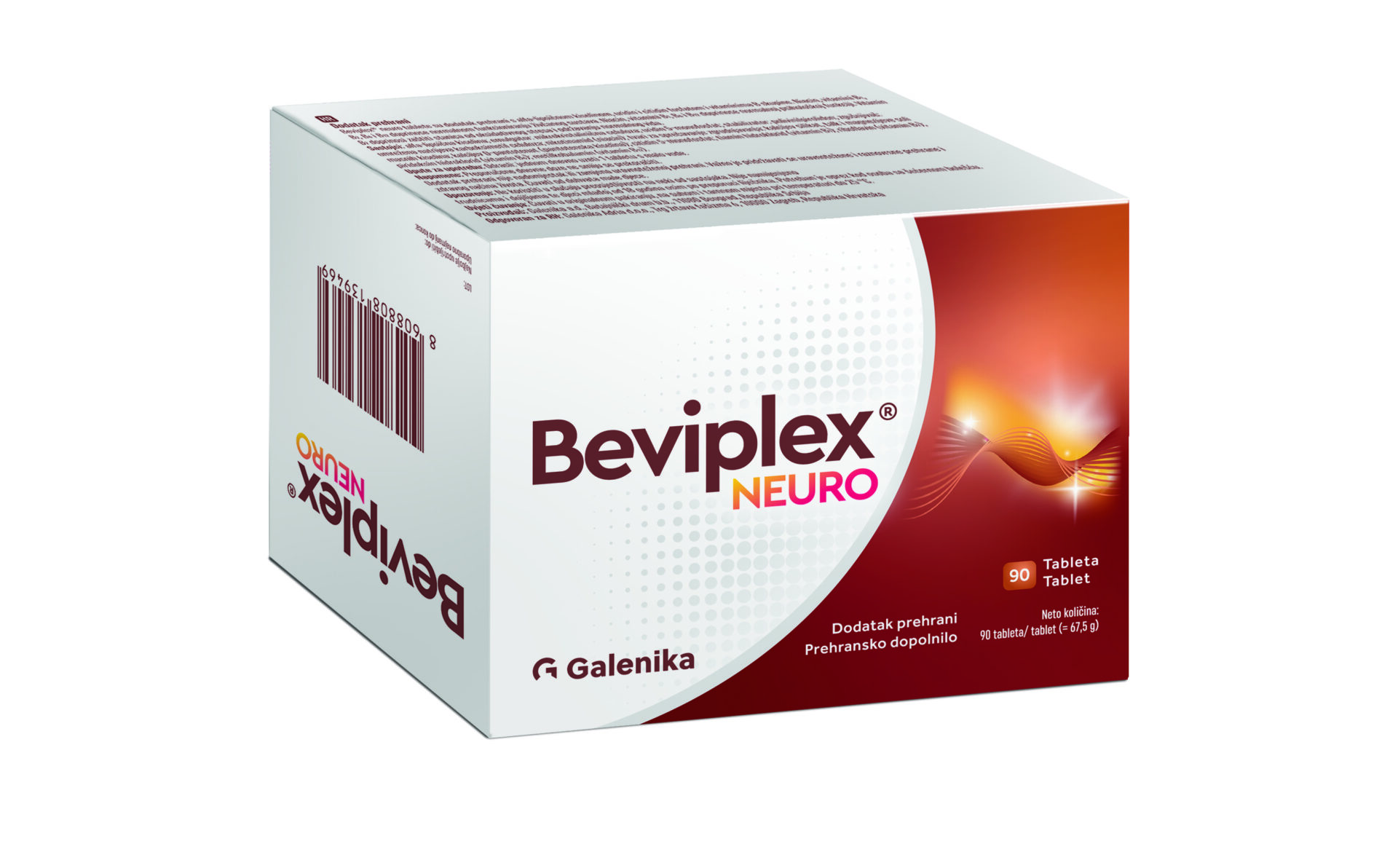 Galenika Beviplex Neuro tablete, 90 tablet