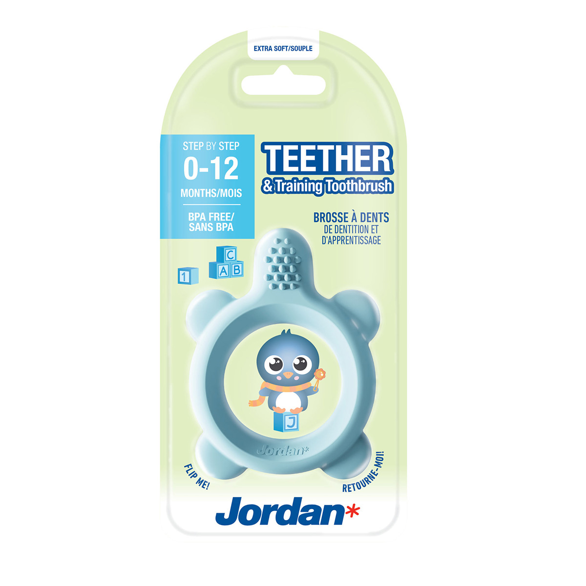 Jordan Teether grizalo za dojenčke (0-12 mesecev), 1 grizalo