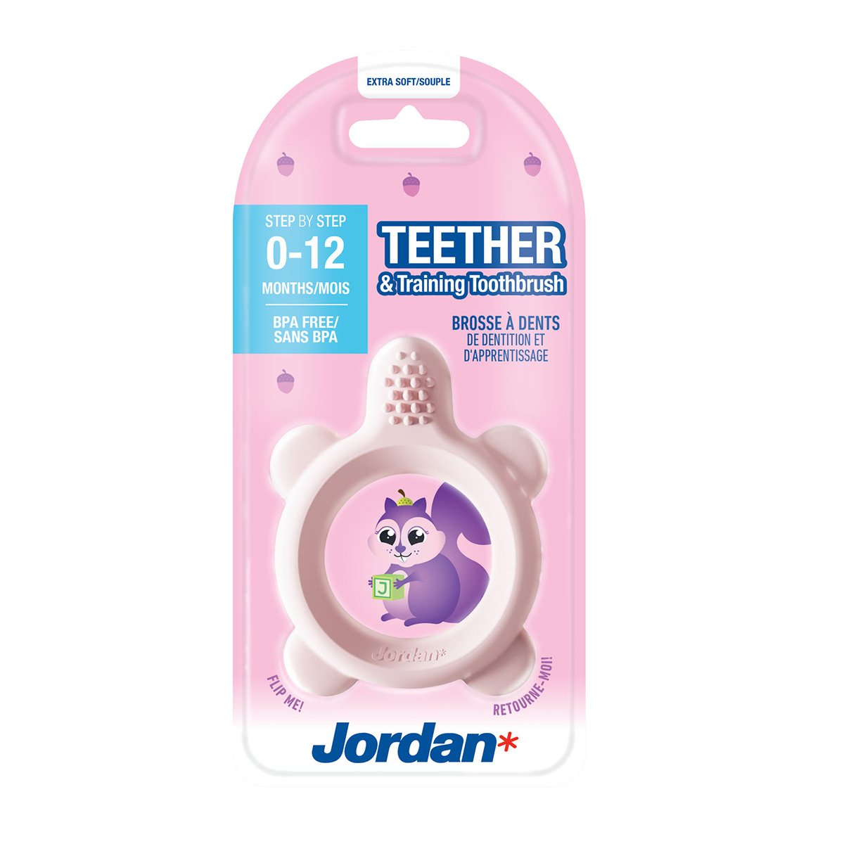 Jordan Teether grizalo za dojenčke (0-12 mesecev), 1 grizalo