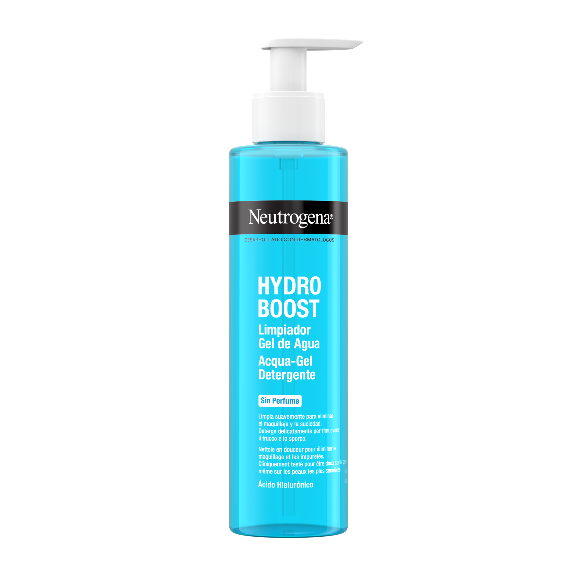 Neutrogena Hydro Boost vlažilni čistilni gel brez dišav, 200 ml