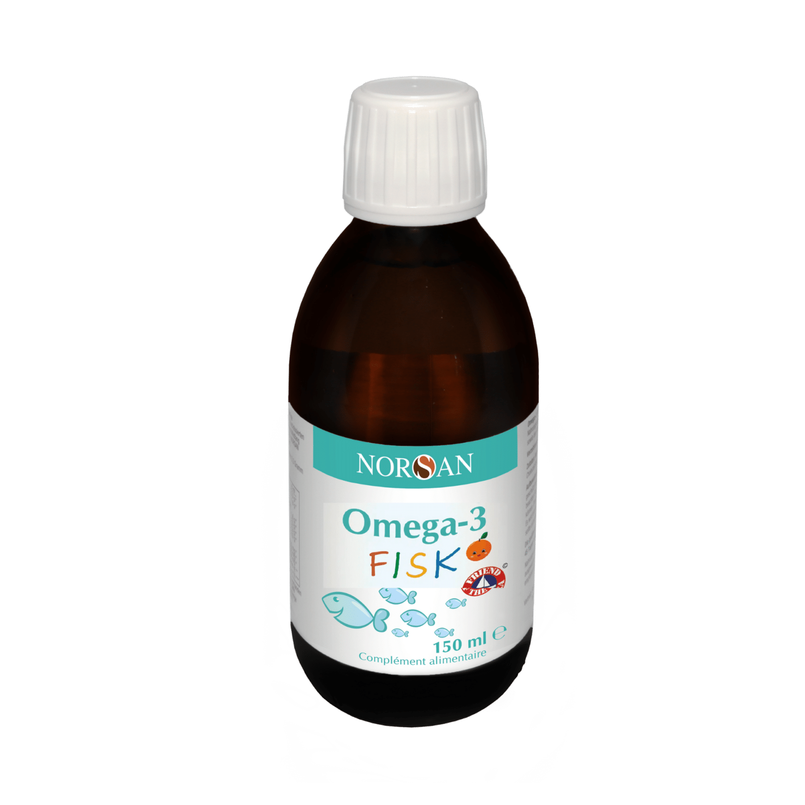 Norsan Omega-3 Fisk olje, 150 ml