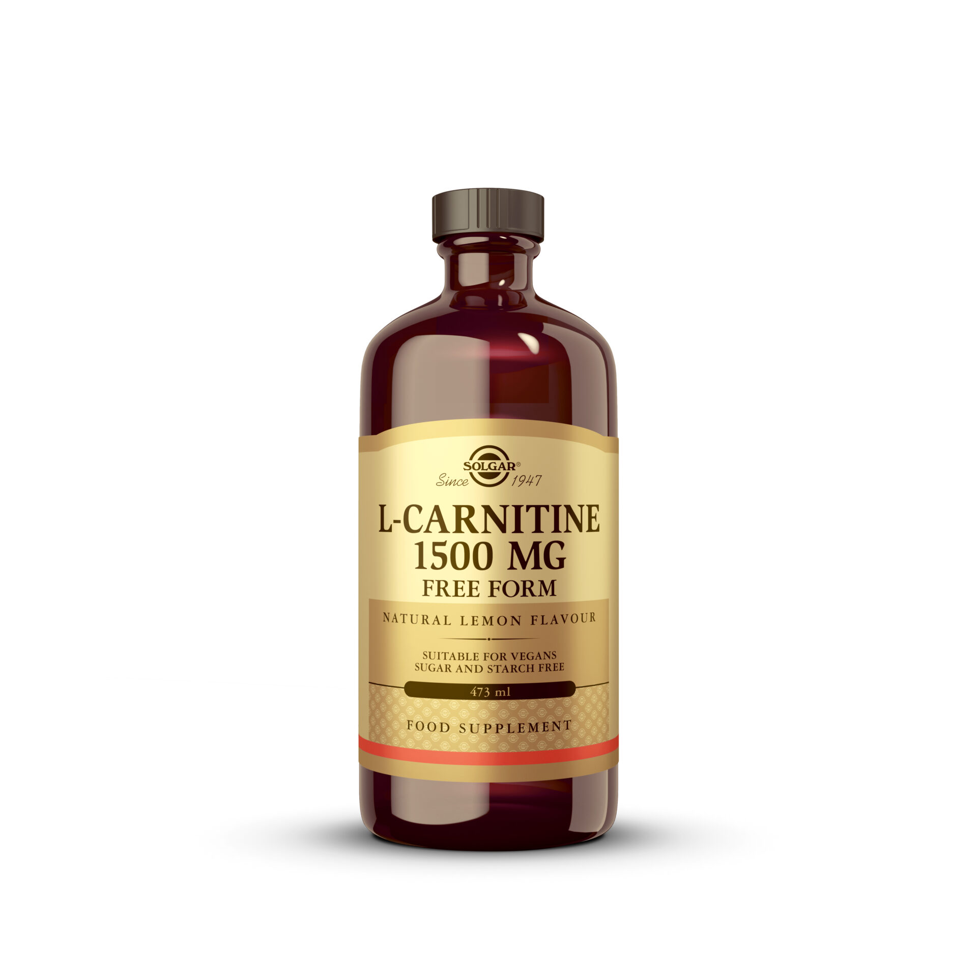 Solgar L-Carnitine 1500 mg tekočina, 473 ml