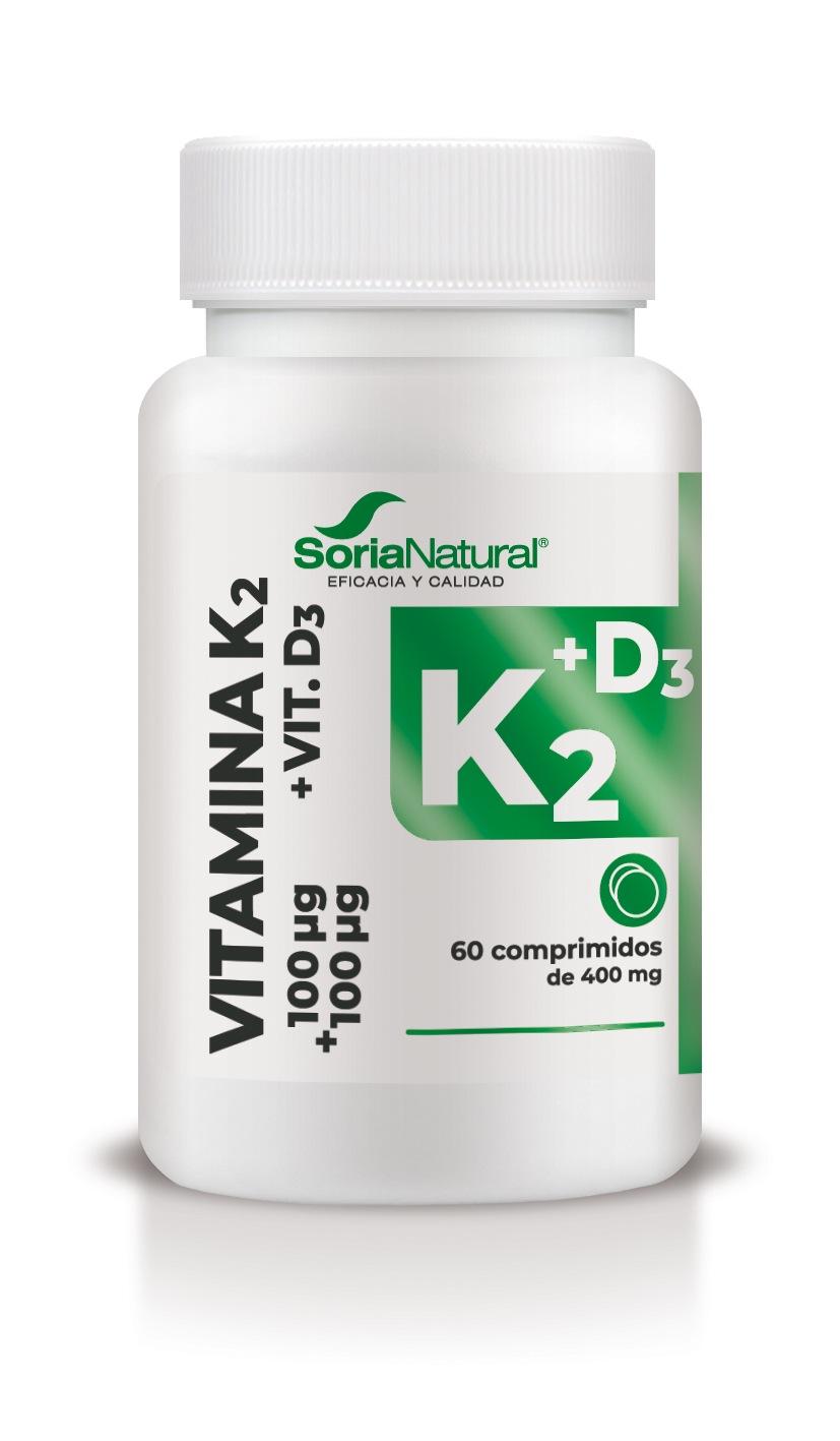 Soria Natural Vitamin D3 K2 tablete, 60 tablet