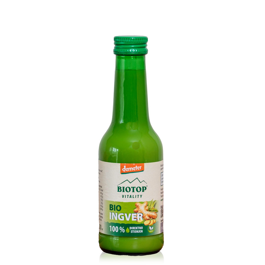 Biotop BIO sok ingver Demeter, 200 ml