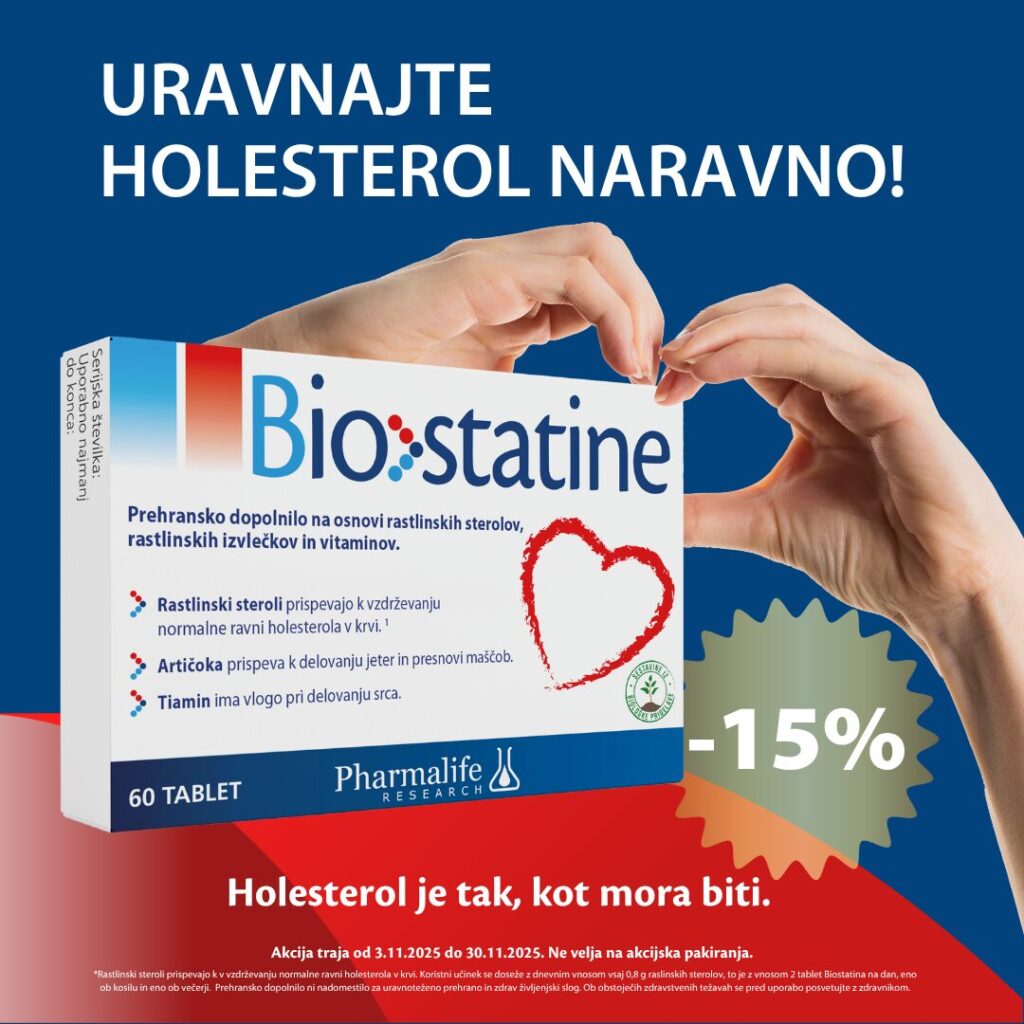 -15 % | Biostatine (od 1. 11. 2025 do 30. 11. 2025) -15 % | Biostatine (od 1. 11. 2025 do 30. 11. 2025)