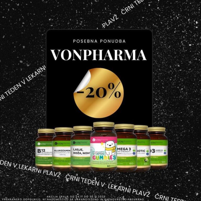 VOJPHARMA ČRNI PETEK | LEKARNA PLAVŽ VOJPHARMA ČRNI PETEK | LEKARNA PLAVŽ