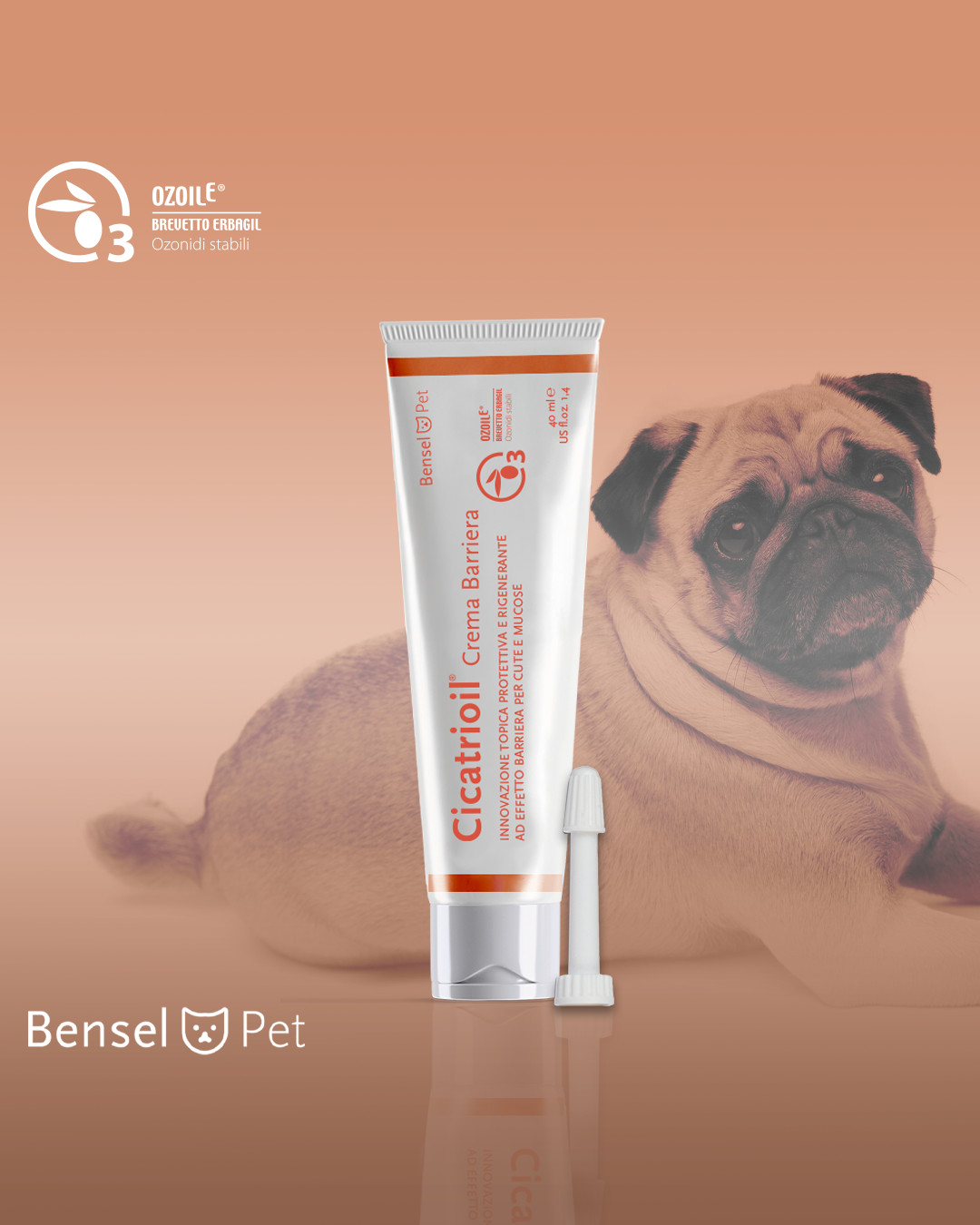 Cicatrioil zaščitna krema, 40 ml