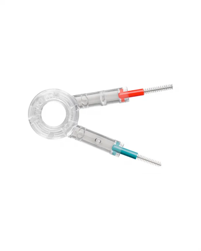 Curaprox potovalni set Kids – rdeč (6–12 let)