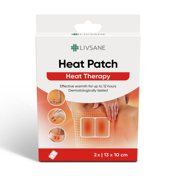 Livsane toplotni obliž (13 × 10 cm), 2 obliža