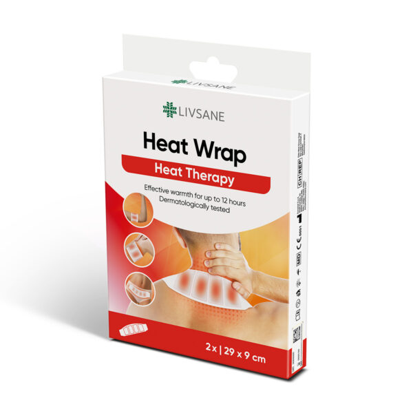 Livsane toplotni povoj (29 x 9 cm), 2 povoja