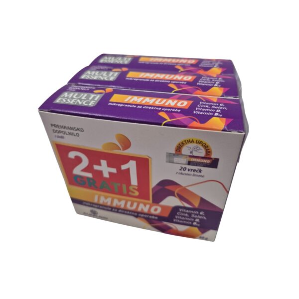 Multi Essence Immuno mikrogranule za direktno uporabo, 3 x 20 vrečk