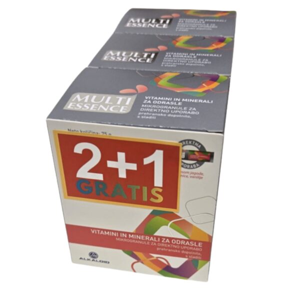 Multi Essence Multivitamin mikrogranule za direktno uporabo, 3 x 30 vrečk