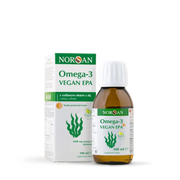 Norsan Omega-3 Vegan EPA olje, 100 ml